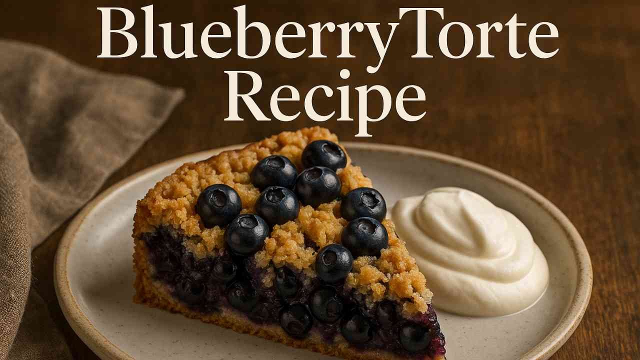 Blueberry Torte